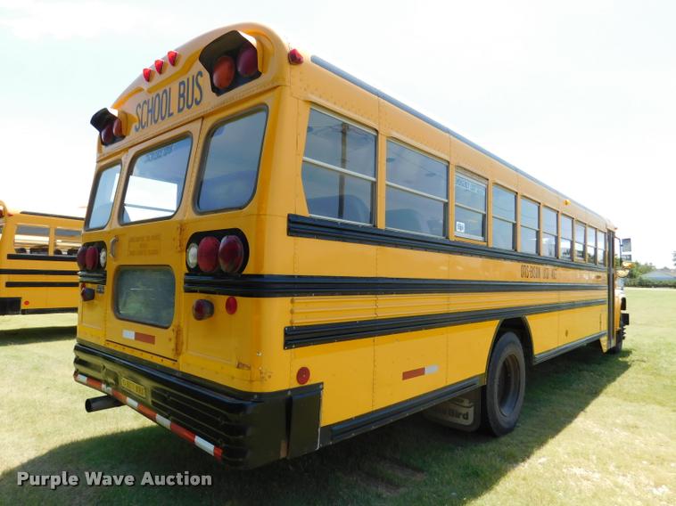 image for item DB9422 2002 Chevrolet B7 Blue Bird school bus