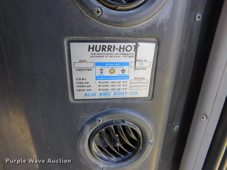 image for item DB9422 2002 Chevrolet B7 Blue Bird school bus