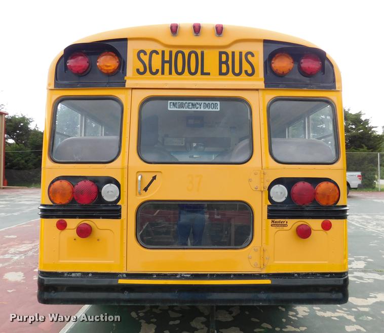 image for item DB9464 1996 Chevrolet G30 school bus