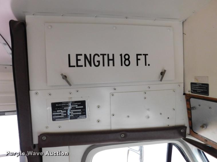 image for item DB9464 1996 Chevrolet G30 school bus