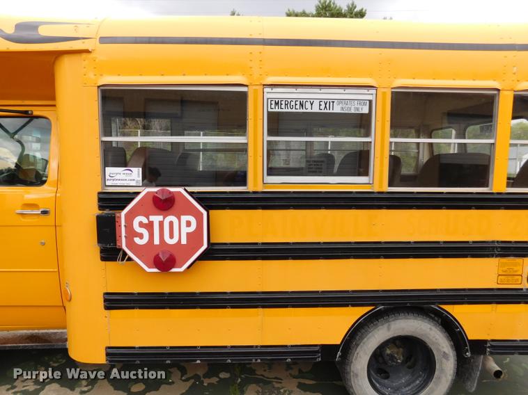 image for item DB9464 1996 Chevrolet G30 school bus