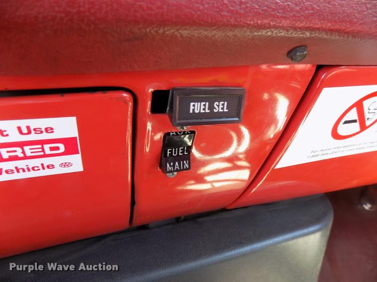 image for item DC4986 1980 GMC 7000 fire truck