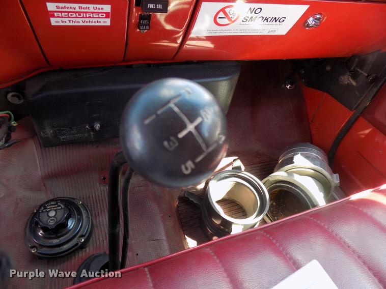 image for item DC4986 1980 GMC 7000 fire truck