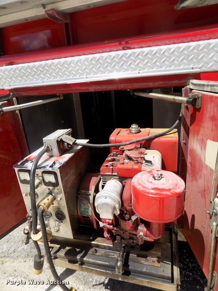 image for item DC4986 1980 GMC 7000 fire truck