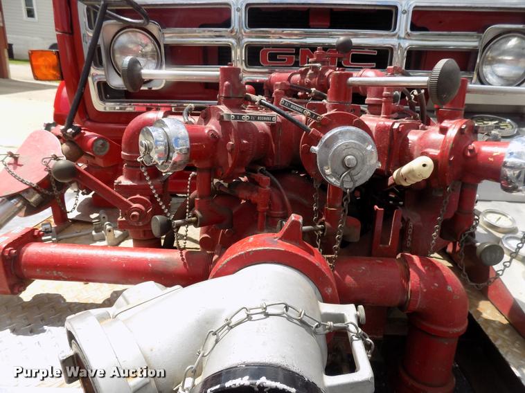 image for item DC4986 1980 GMC 7000 fire truck