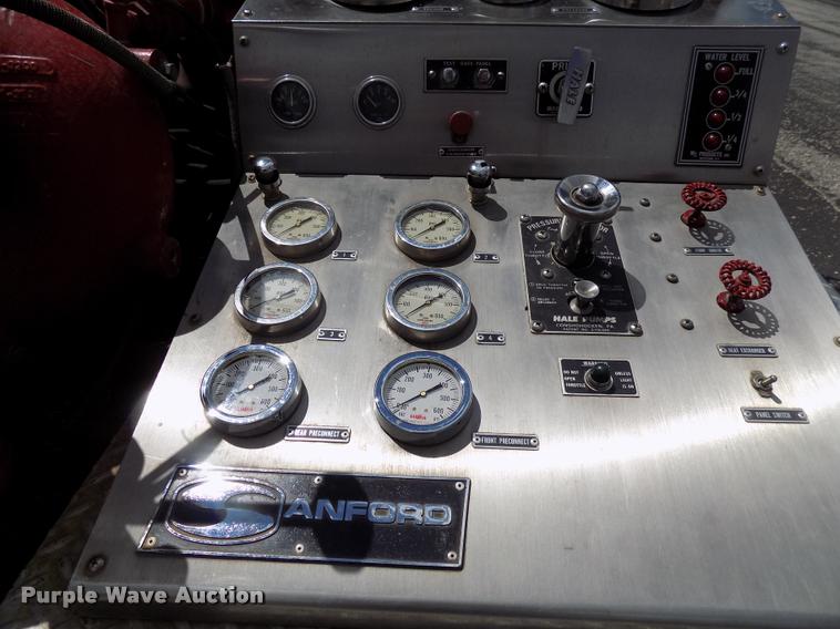 image for item DC4986 1980 GMC 7000 fire truck