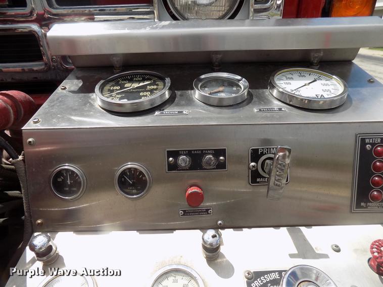 image for item DC4986 1980 GMC 7000 fire truck