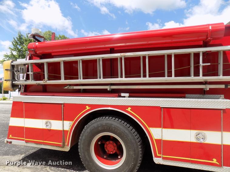 image for item DC4986 1980 GMC 7000 fire truck