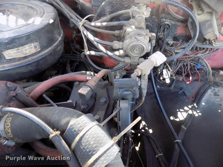 image for item DC4986 1980 GMC 7000 fire truck