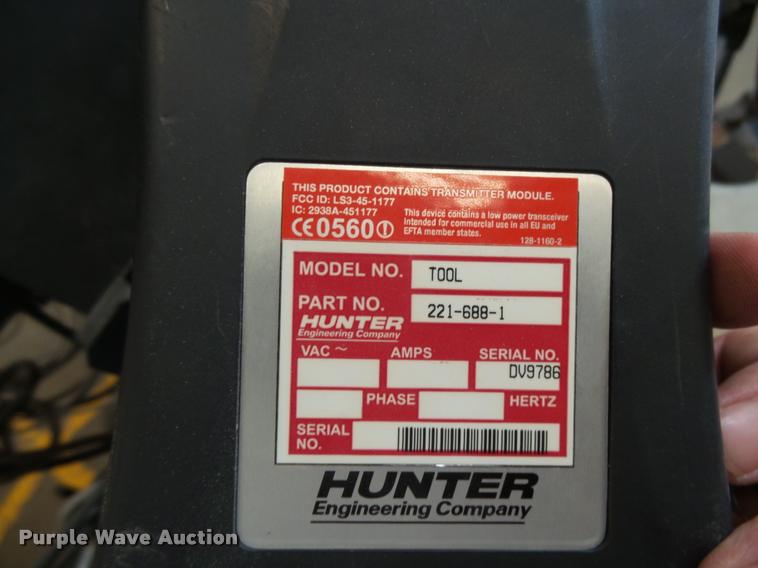 image for item DE9089 Hunter SB11 alignment system