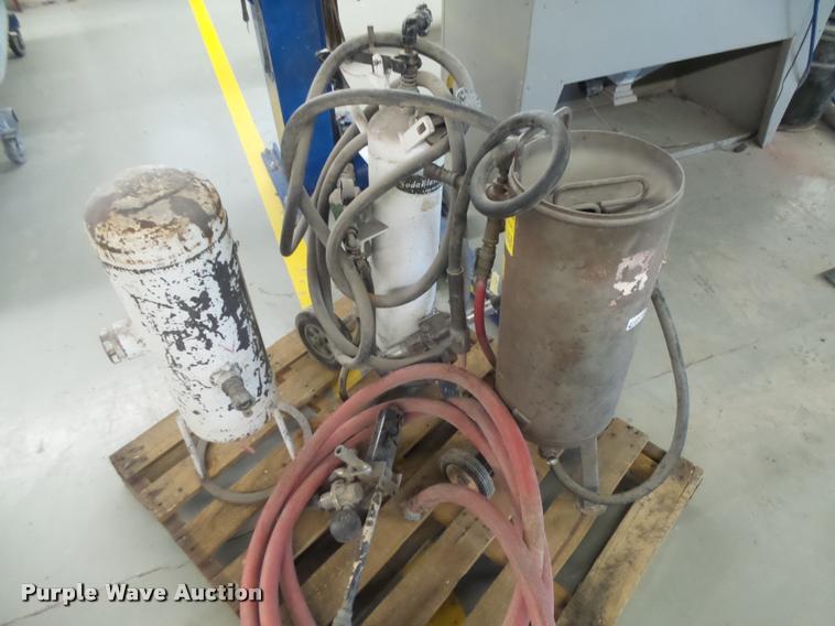 image for item DE9101 (3) soda blaster sand blast unit
