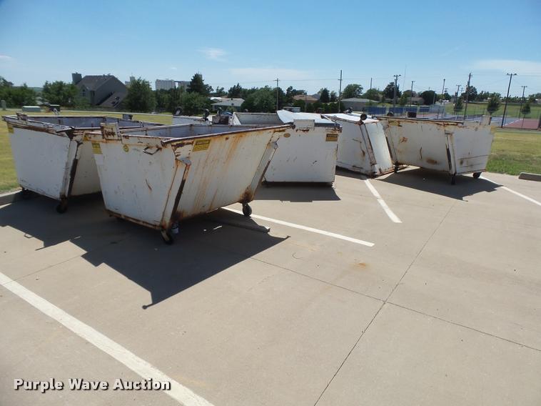 image for item DE9106 (6) steel dumpsters