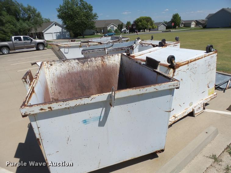 image for item DE9106 (6) steel dumpsters