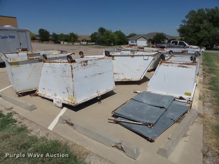 image for item DE9106 (6) steel dumpsters