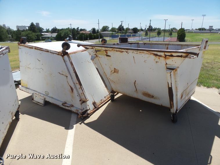 image for item DE9106 (6) steel dumpsters