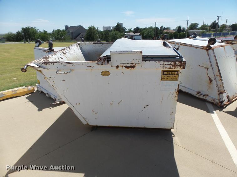 image for item DE9106 (6) steel dumpsters