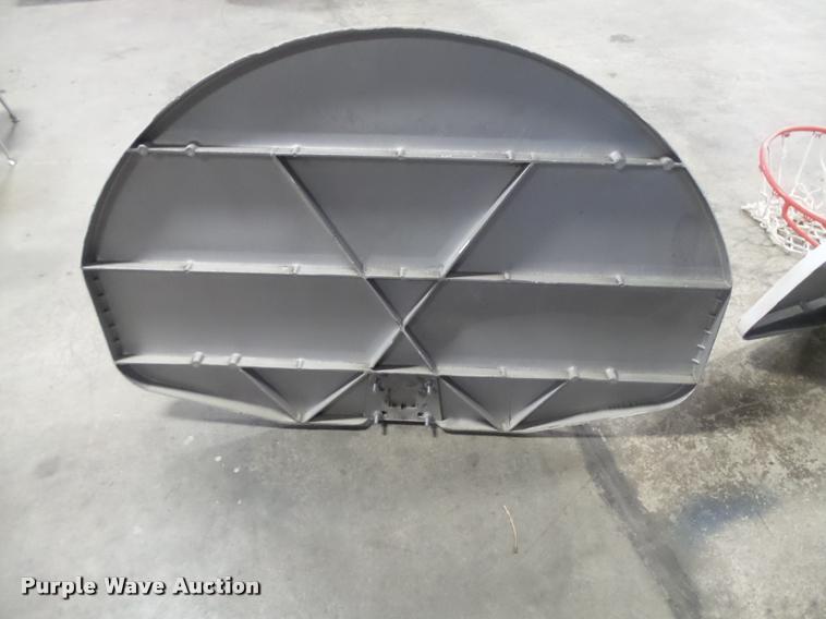 image for item DE9107 (3) steel basketball back boards with hoops