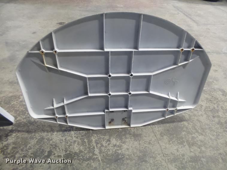 image for item DE9107 (3) steel basketball back boards with hoops