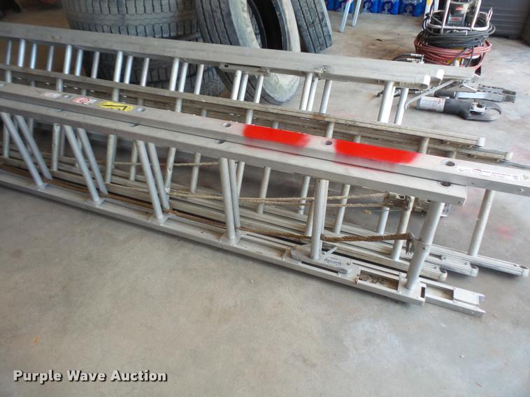 image for item DK9491 (3) aluminum extension ladders