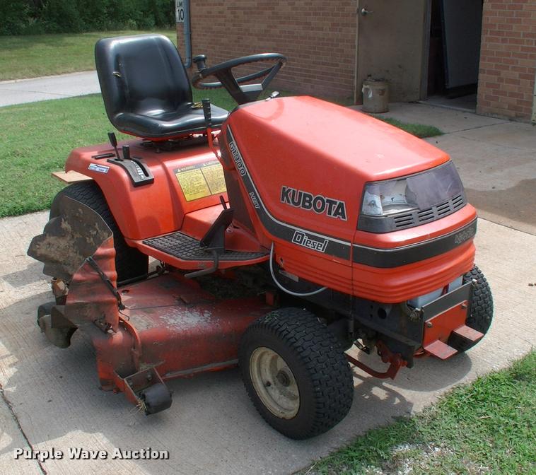 image for item DK9649 Kubota G1900HST lawn mower