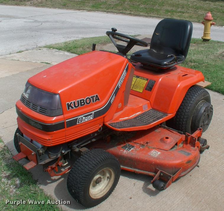 image for item DK9649 Kubota G1900HST lawn mower