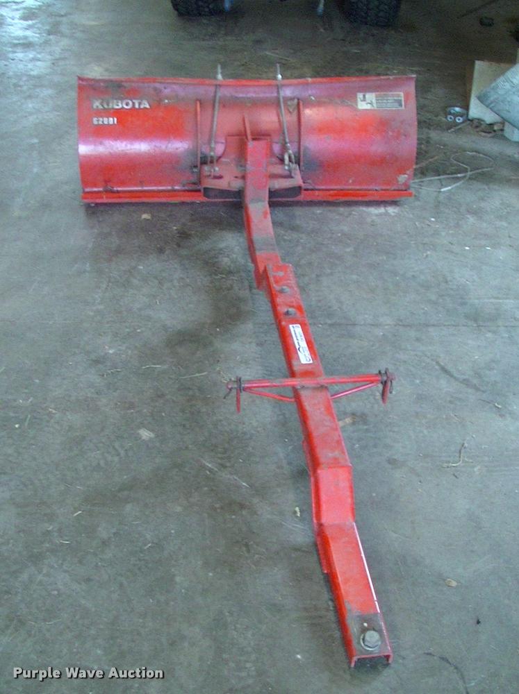 image for item DK9651 Kubota G2001 snow blade