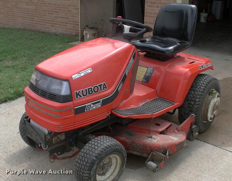 image for item DK9653 Kubota G1800HST lawn mower