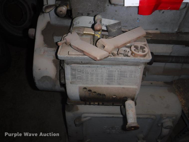 image for item DL9505 South Bend metal lathe