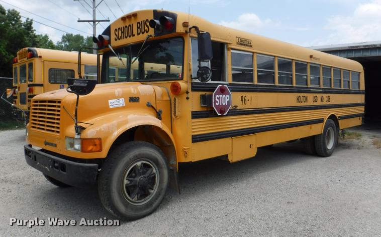 image for item K5947 1996 International 3800 school bus