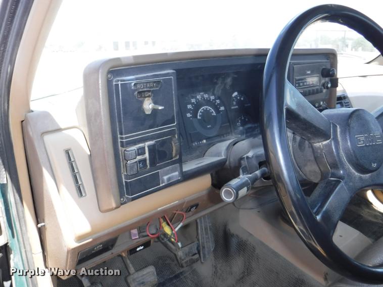 image for item K5950 1988 GMC Sierra 3500 SL utility bed pickup truck