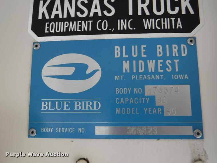 image for item K5978 1995 Chevrolet G30 school bus