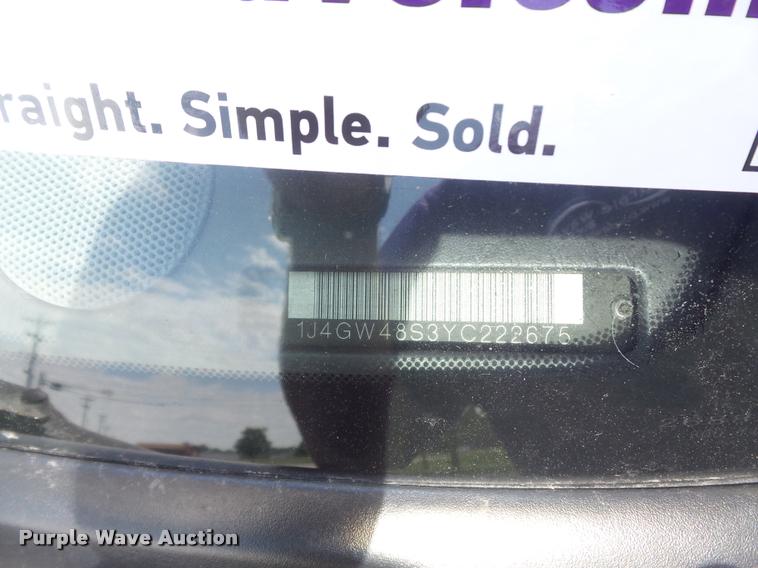 image for item K7561 2000 Jeep Grand Cherokee Laredo SUV