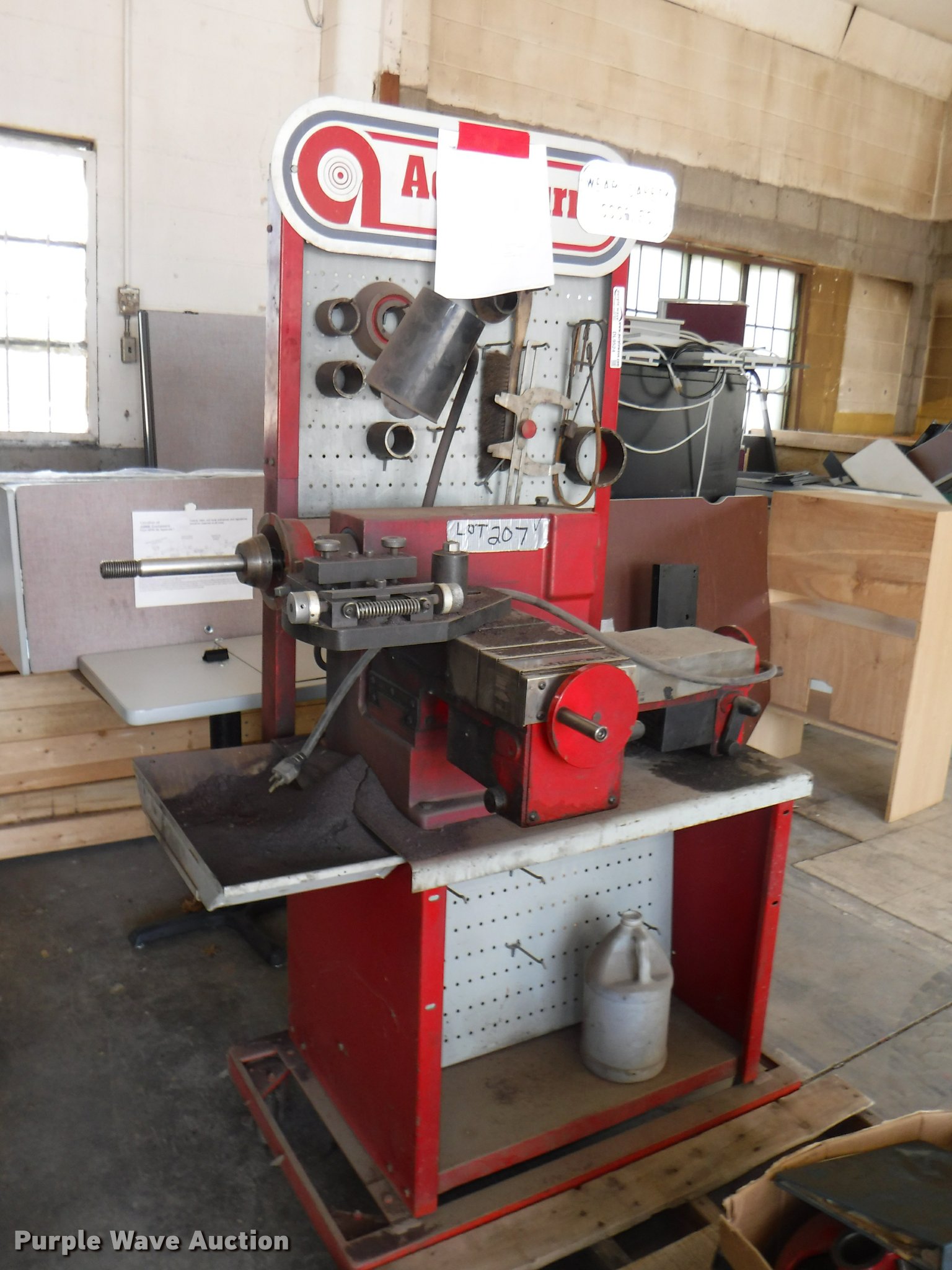 Accu-turn brake drum lathe in Saint Joseph, MO | Item DL9524 sold