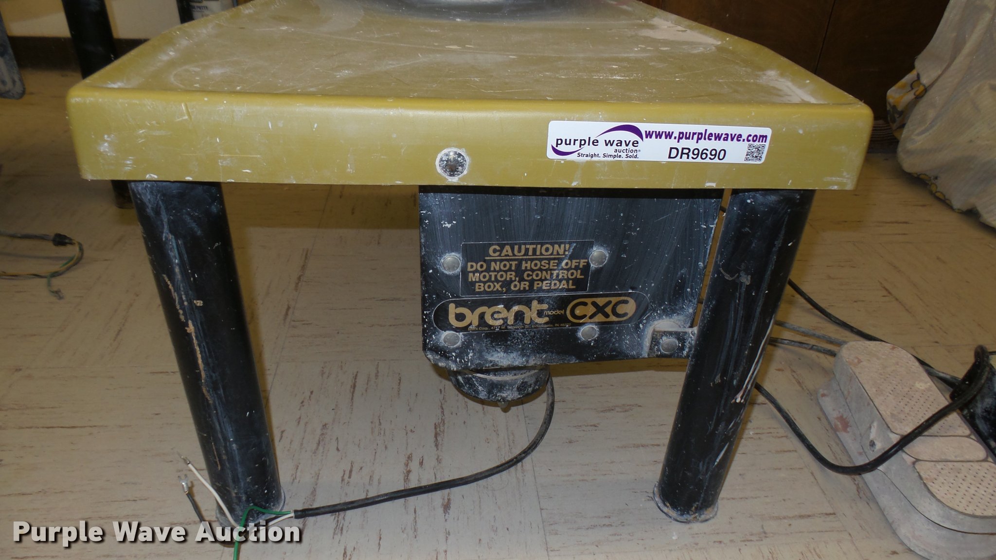 Brent CXC pottery wheel in Wichita, KS Item DR9690 sold Purple Wave