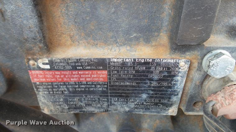 image for item DA1120 2004 Hypac C530AH pneumatic roller