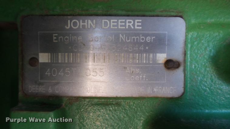 image for item DA1121 2001 John Deere 6310 tractor