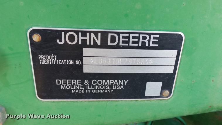 image for item DA1121 2001 John Deere 6310 tractor