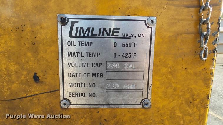 image for item DA1124 2011 Cimline 230 Magma crack sealer