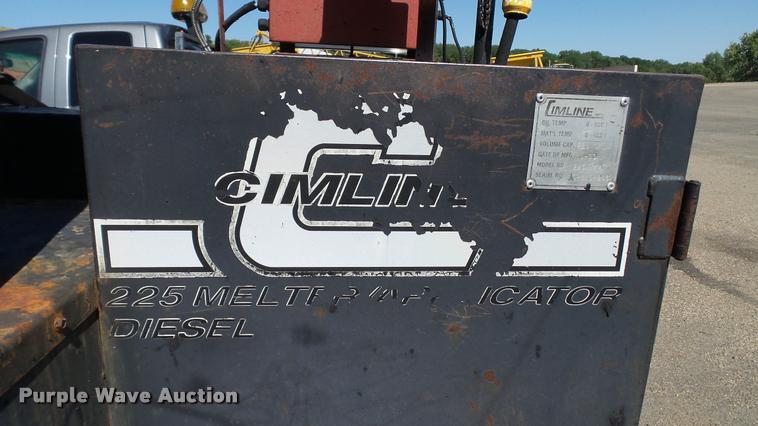 image for item DA1126 2000 Cimline 225 crack seal machine