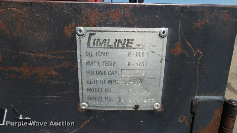 image for item DA1126 2000 Cimline 225 crack seal machine