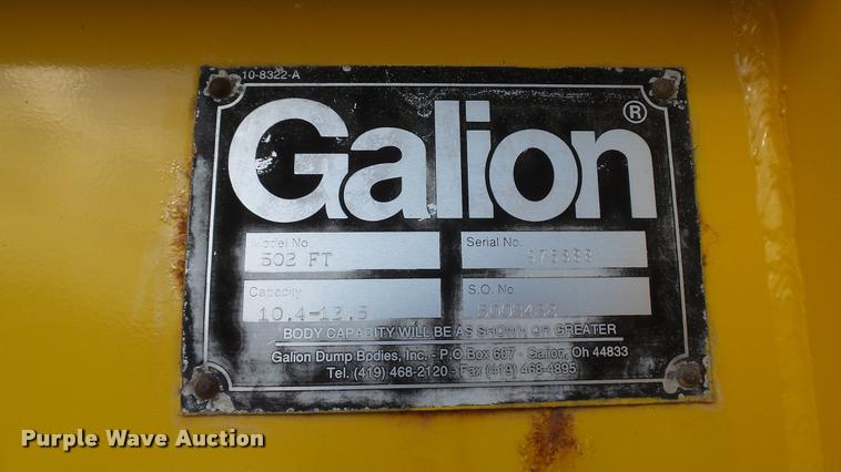 image for item DA1129 1998 Ford LT9501 Louisville 101 dump truck