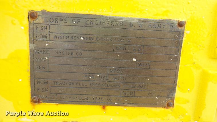 image for item DA1135 1966 Caterpillar D7E dozer