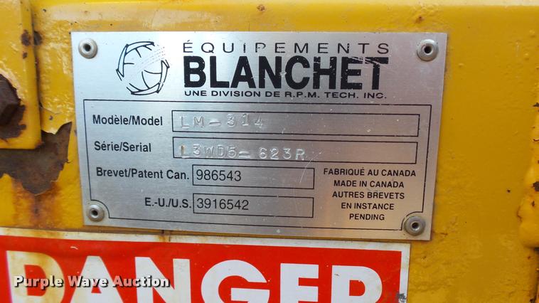 image for item DA1144 RPM LM-314 snow blower