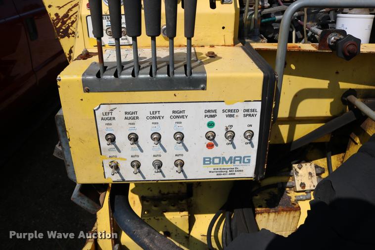 image for item DB9332 2006 Bomag paver