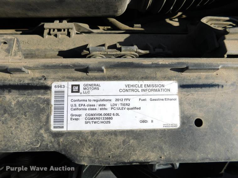 image for item DB9426 2012 Chevrolet Caprice Police