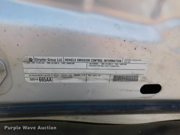 image for item DB9434 2012 Dodge Charger Police