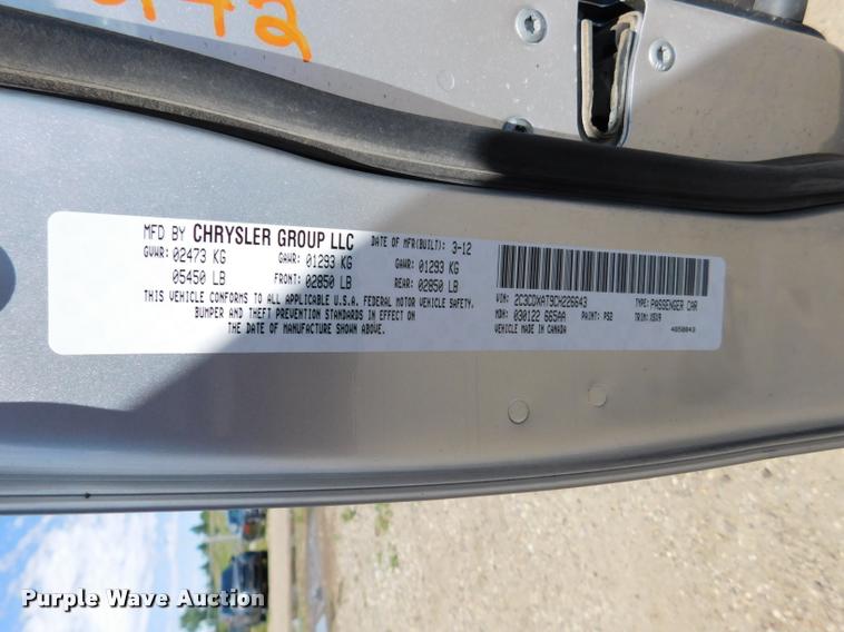 image for item DB9434 2012 Dodge Charger Police