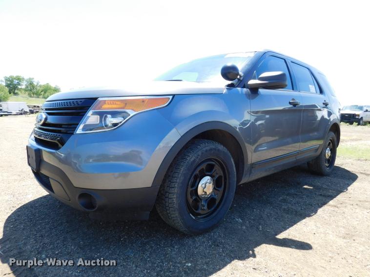 image for item DB9439 2013 Ford Explorer Police Interceptor SUV