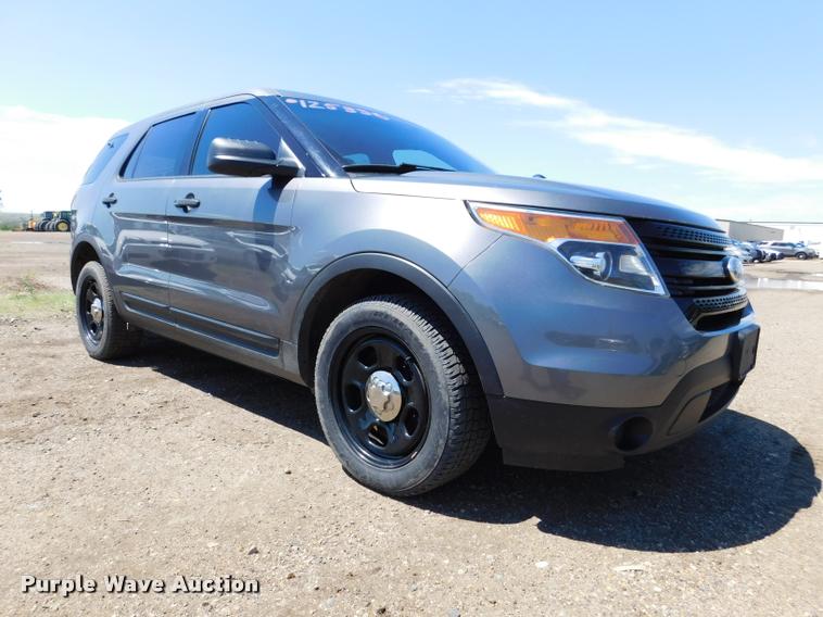 image for item DB9439 2013 Ford Explorer Police Interceptor SUV