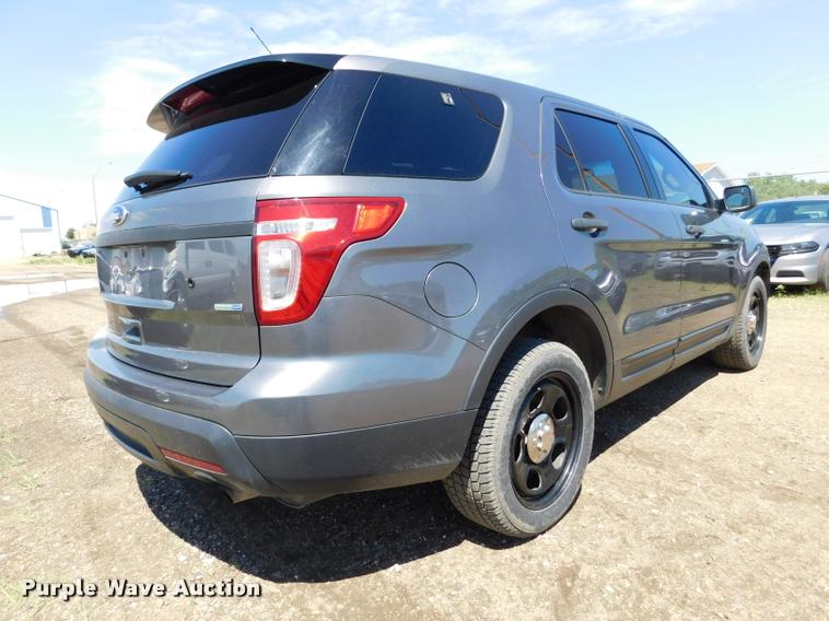 image for item DB9439 2013 Ford Explorer Police Interceptor SUV